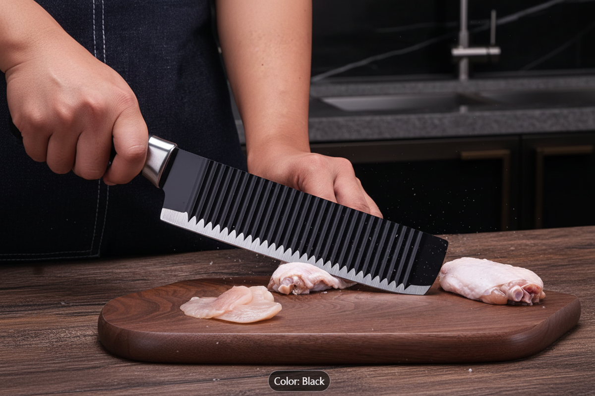 Cleaver Chopping Chicken