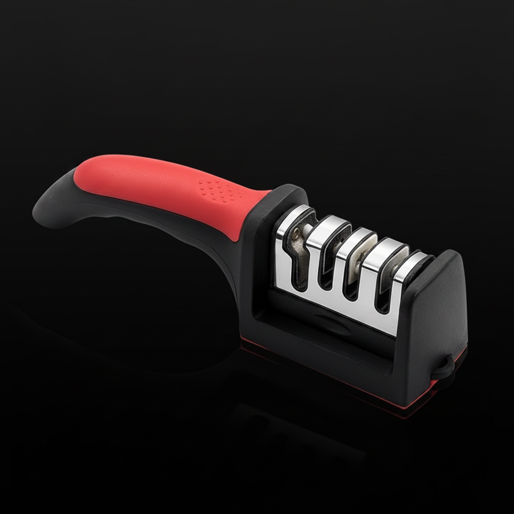 Knife sharpener studio shot